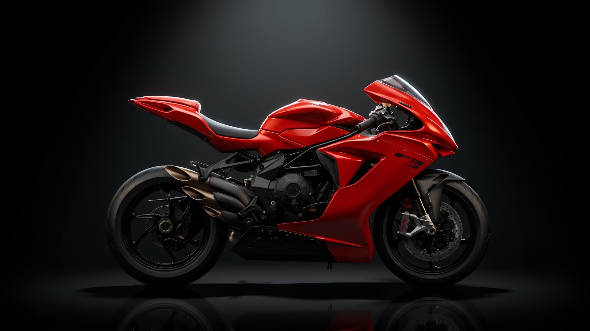 MV Agusta F3, Italian sport motorcycle.
